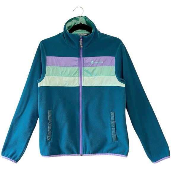 Cotopaxi Teca Fleece Zip Up Jacket Teal Blue Size Small - Picture 2 of 8